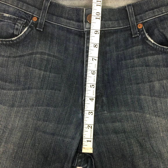 7 for all Mankind Austyn Men's Medium Wash Cotton Blend Straight Leg Jeans 36 - Picture 10 of 14